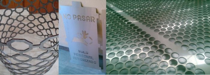 Corte con laser de lamina